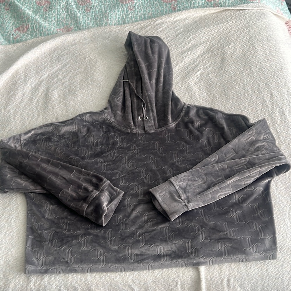 Juicy Couture sleepwear cropped hoodie